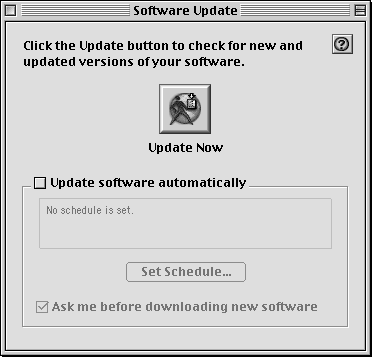 software updates for mac